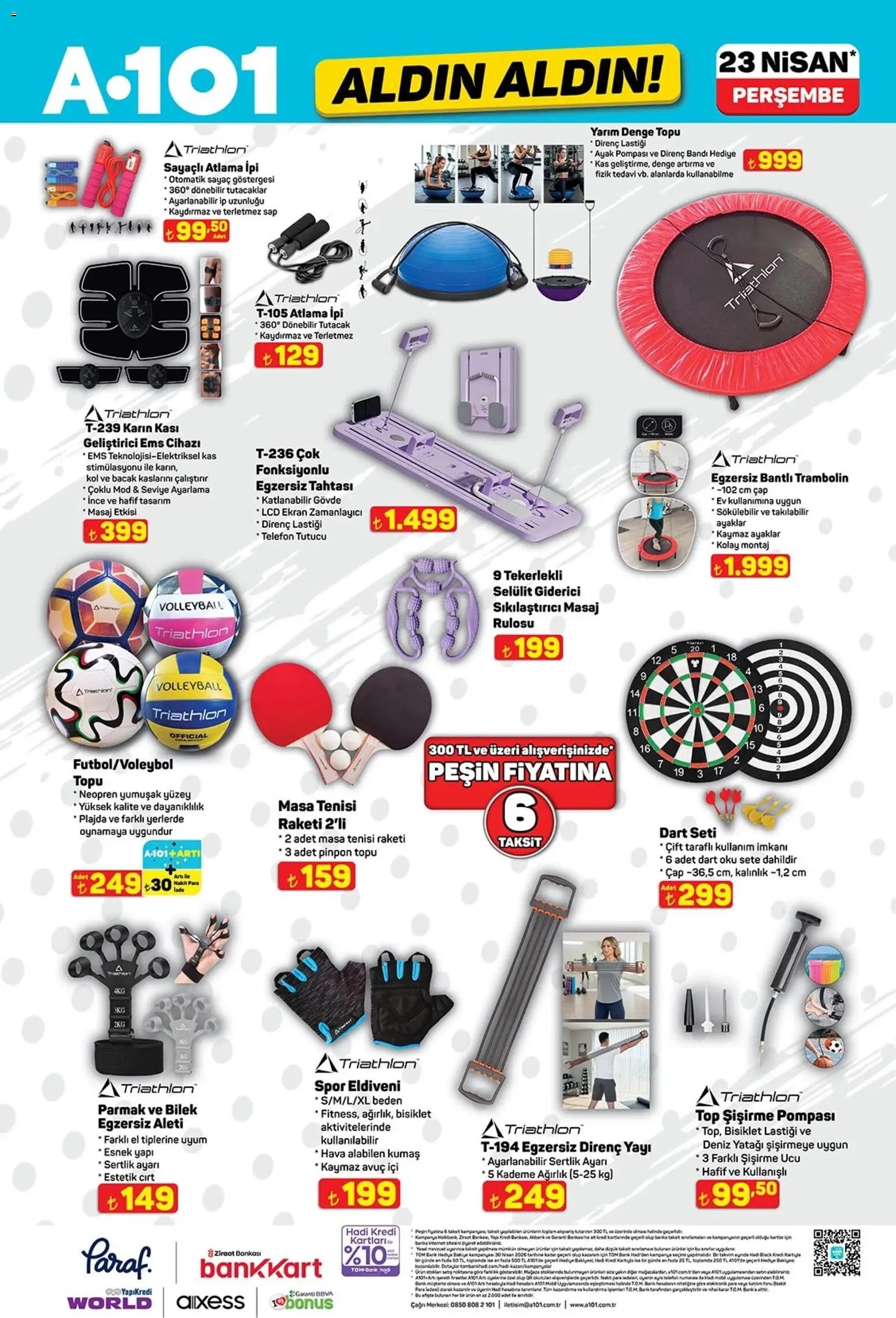 A101 - Katalog Aldın Aldın - 23.04.2026 tarihinden itibaren geçerlidir | Sayfa: 13 | Ürünler: Çift taraflı, Masa, Telefon, Ağırlık