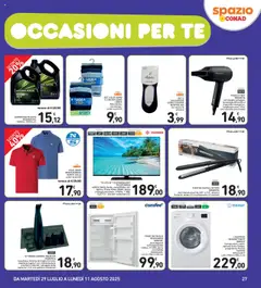 Volantino Spazio Conad del 29.07.2025 | Pagina: 27