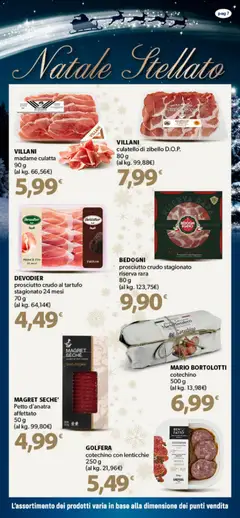 Anteprima del volantino DOK Natale Stellato catalogo valido a partire dal 01.12.2025 | Pagina: 7 | Prodotti: Prosciutto Crudo, Tartufo, Lenticchie, Prosciutto