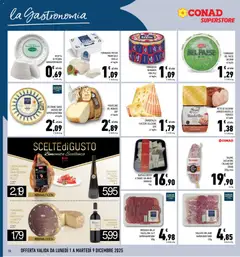 Anteprima del volantino RICOTTA DI PECORA SARDAFORMAGGIO, Ricotta di pecora Sardaformaggio, al taglio valido a partire dal 01.12.2025 | Pagina: 18