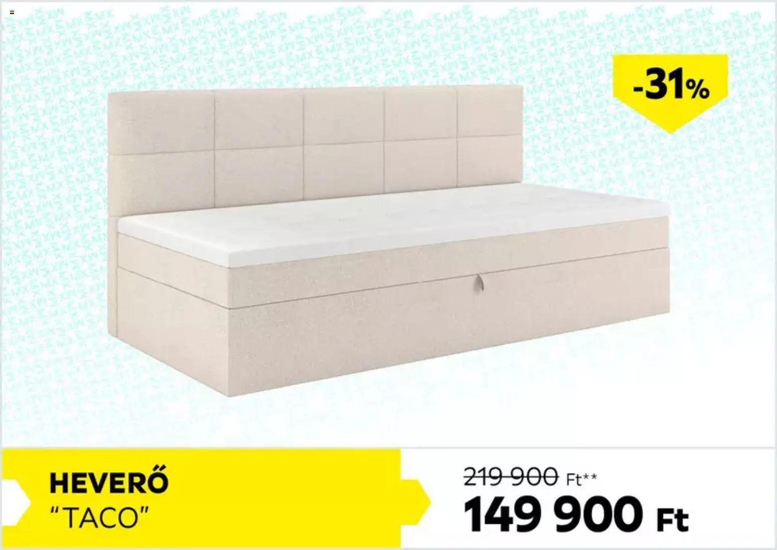 Möbelix akciós ujság - amely érvényes a következő dátumtól: 08.01.2026 | Oldal: 1