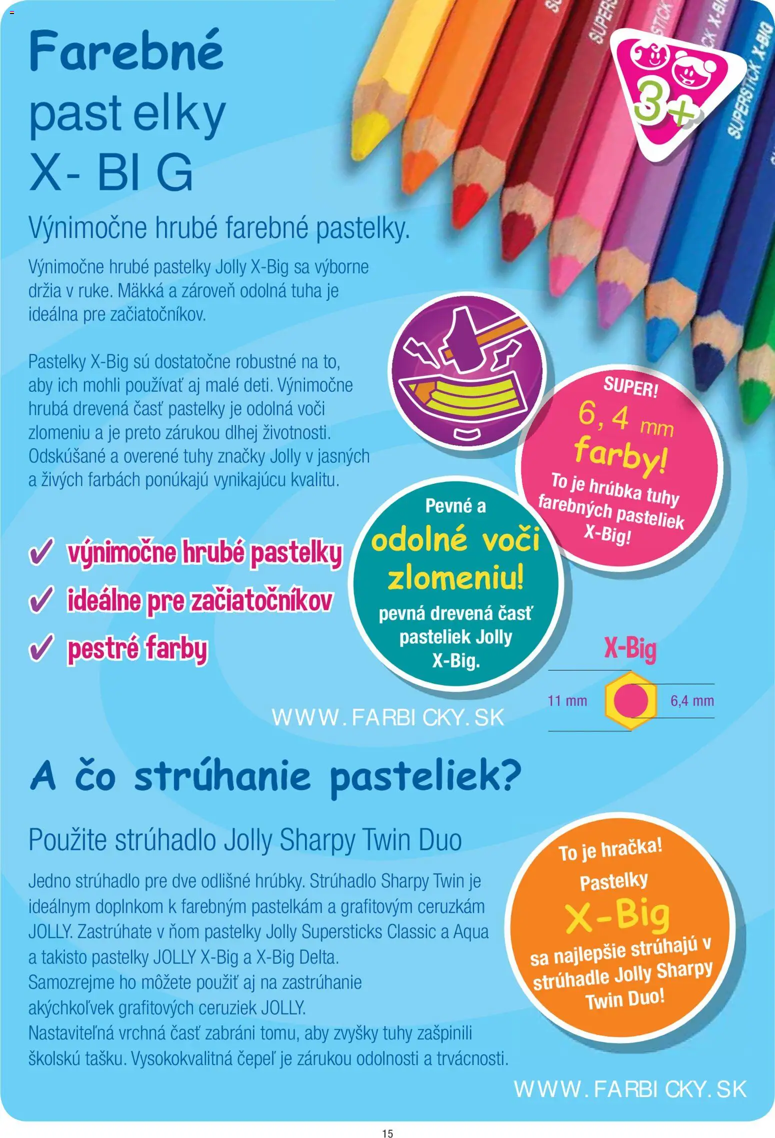 Nové Boma Trade, s.r.o. akcie – leták je platný od 17.02.2026 | Strana: 6 | Produkty: Strúhadlo, Pastelky