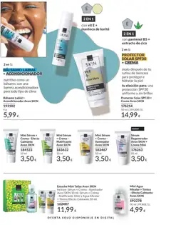 Vista previa PROTECTOR SOLAR SPF30 + CREMA, úsalo después de tu rutina de skincare para proteger e hidratar la piel tu elección para: una protección SPF30 uniforme y sin brillos válido desde el 01.02.2026 | Página: 138