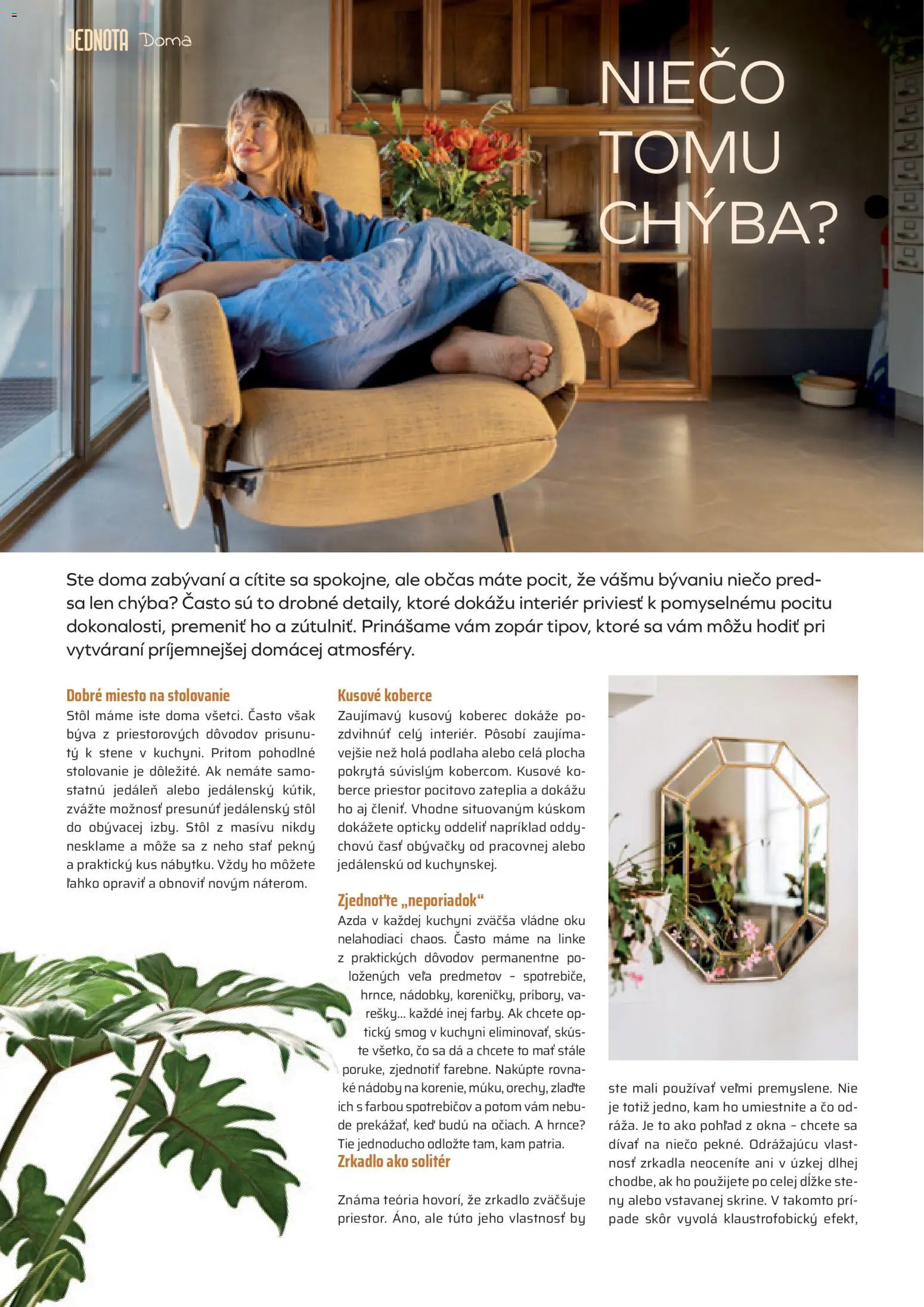 Nové COOP Jednota akcie – leták je platný od 01.11.2025 | Strana: 28 | Produkty: Jedálenský stôl, Kusové koberce, Stôl, Zrkadlo