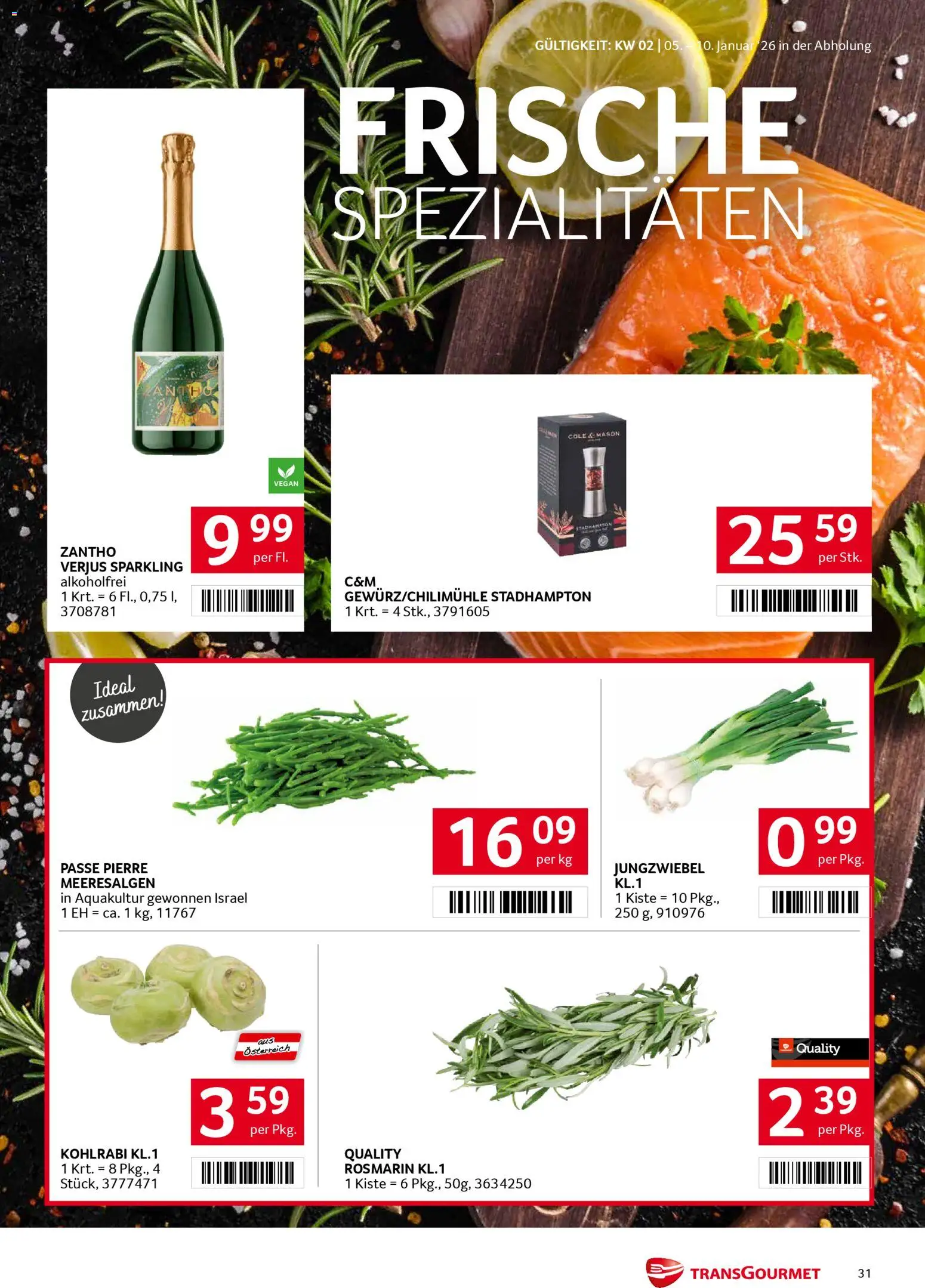 Transgourmet Flugblatt gültig ab 05.01.2026 | Seite: 30