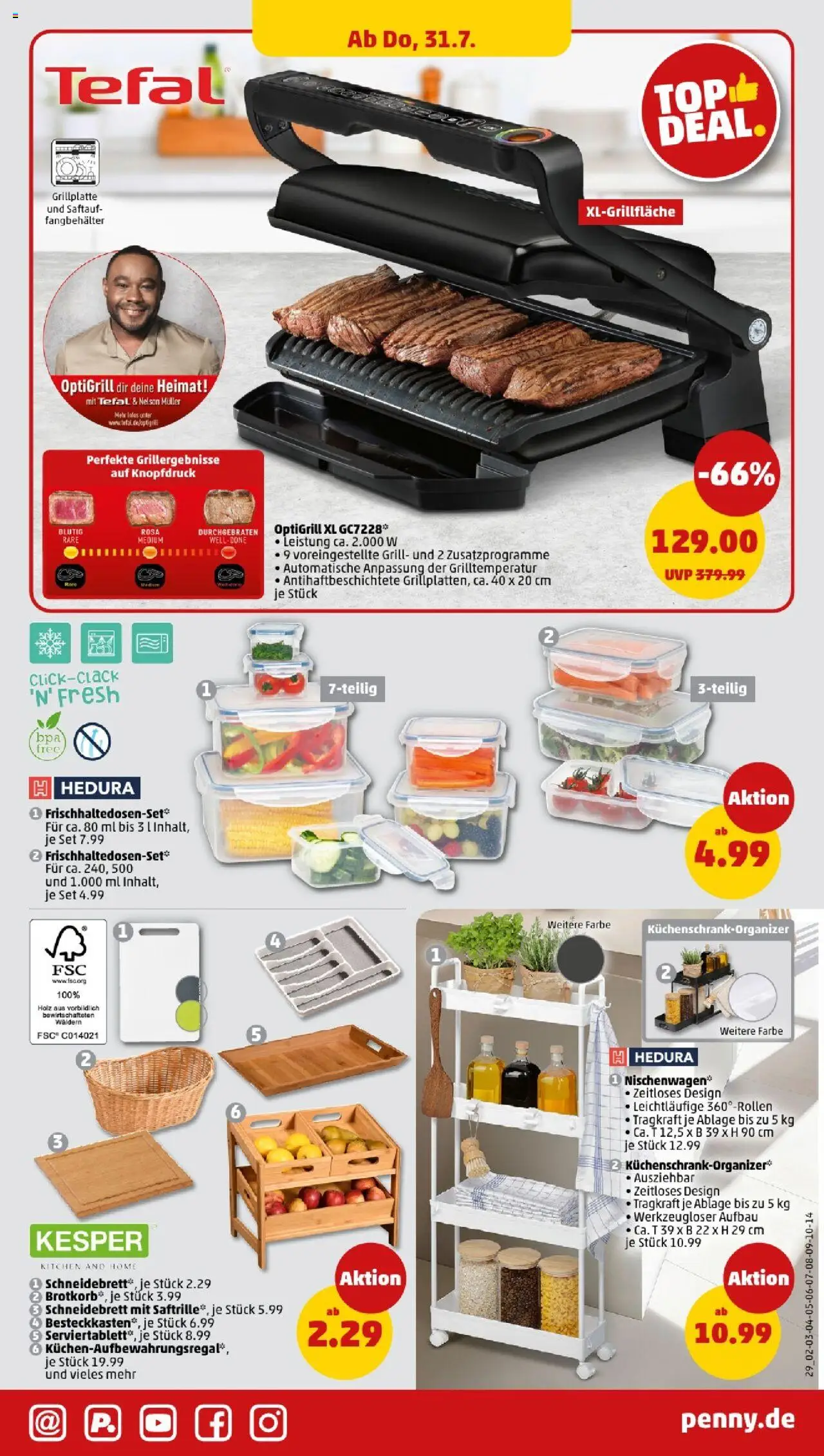 Penny - Niedersachsen - gültig ab dem 28.07.2025 | Seite: 25 | Produkte: Top, Grill