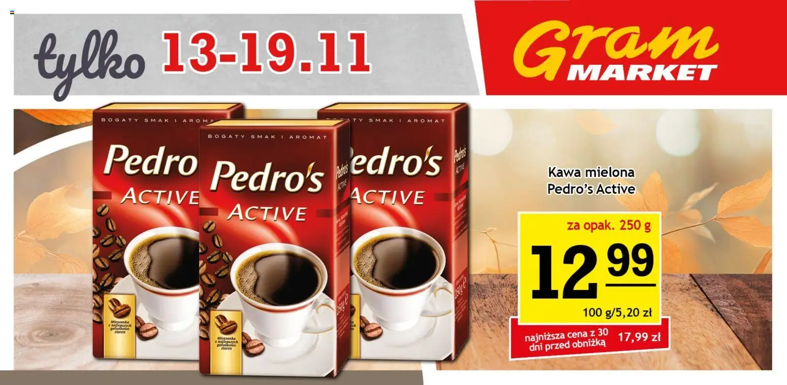 Gram Market Gazetka - Billboard od 13.11.2025 | Strona: 2 | Produkty: Kawa