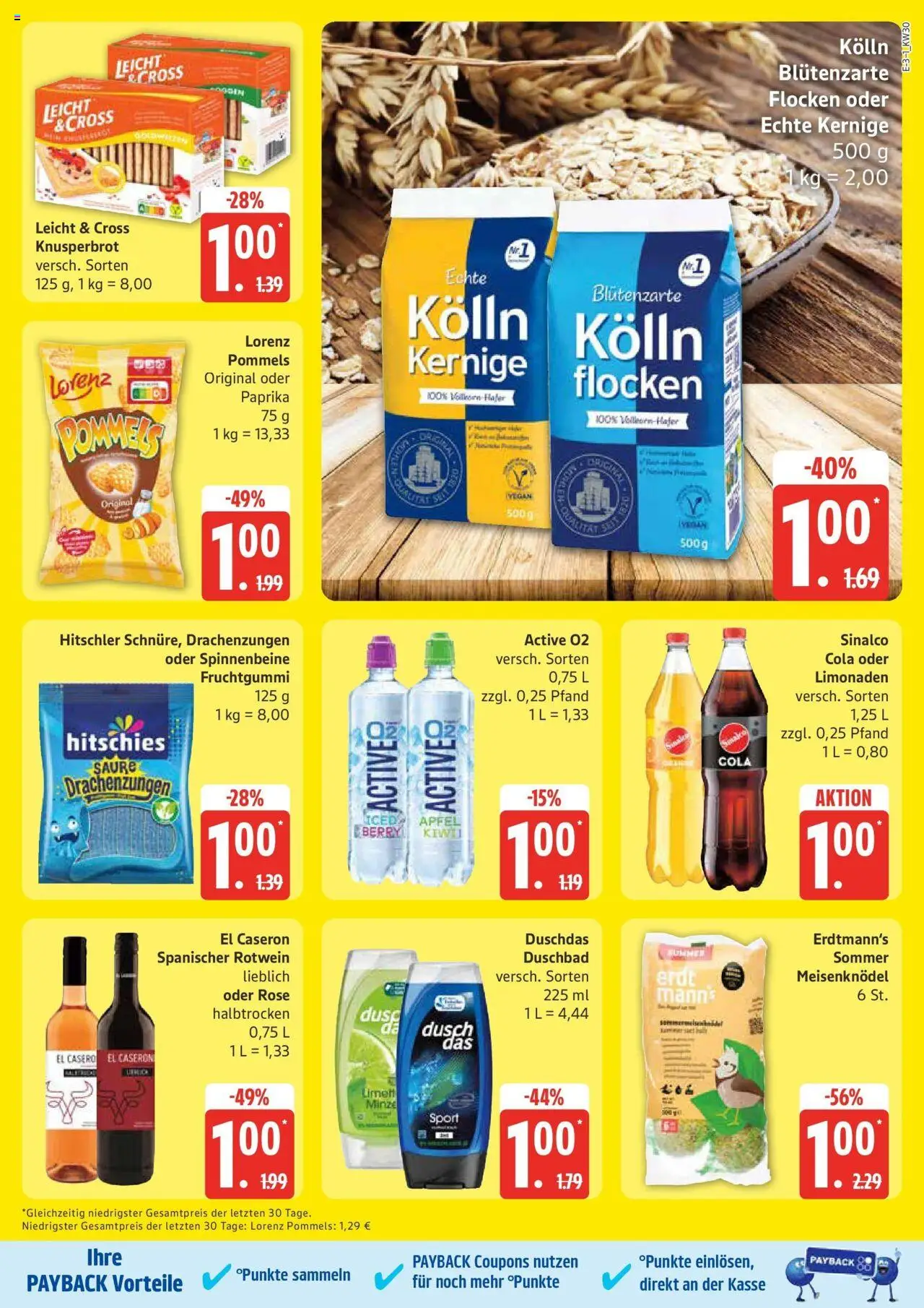 Edeka prospekt Bad Schwartau	 - gültig ab dem 20.07.2025 | Seite: 3 | Produkte: Sinalco, Kolln, Äpfel, Chips