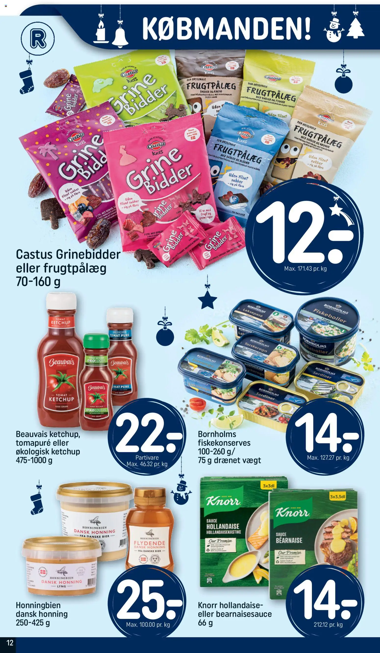 Rema 1000 tilbudsavis – gyldig fra 16.11.2025 | Side: 12 | Produkter: Honning, Dadler, Hat, Torskerogn