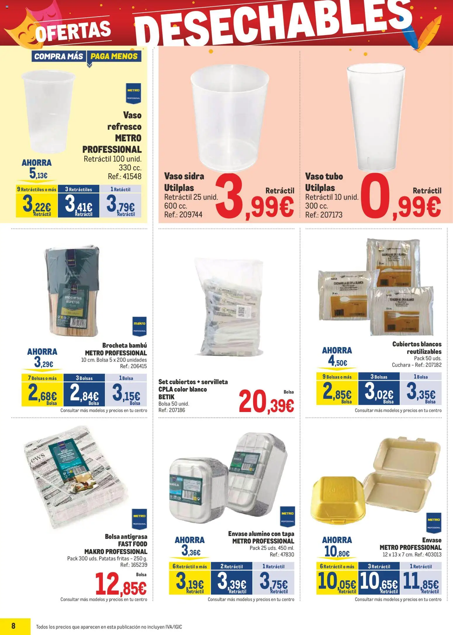 Makro - Precios Canarias │ válido desde el 02.02.2026 | Página: 8 | Productos: Bolsa