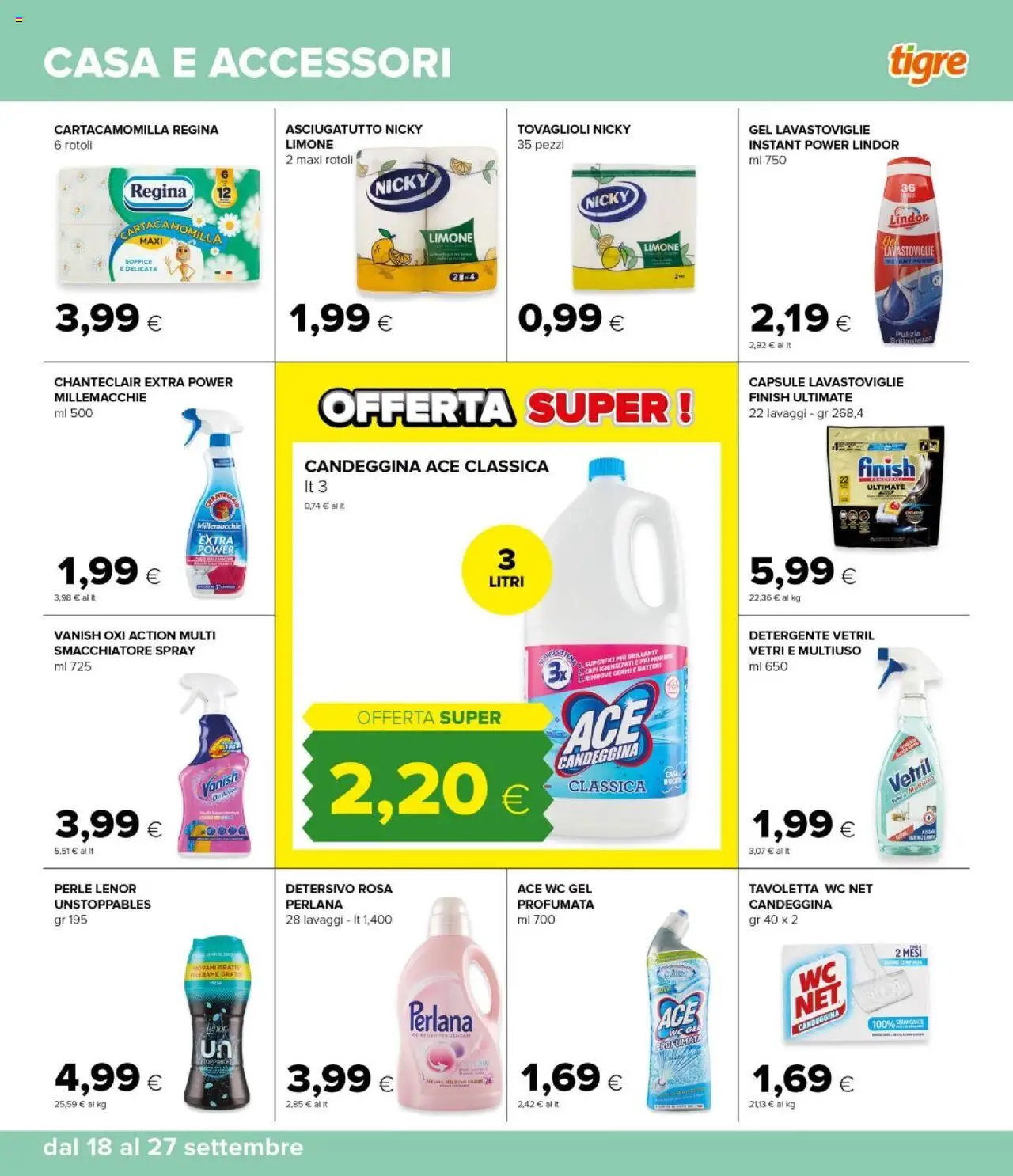 Volantino Tigre del 18.09.2025 | Pagina: 23