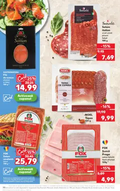 Noul catalog Kaufland – valabil de la 10.09.2025 | Pagină: 30 | Produse: Salam, Șuncă