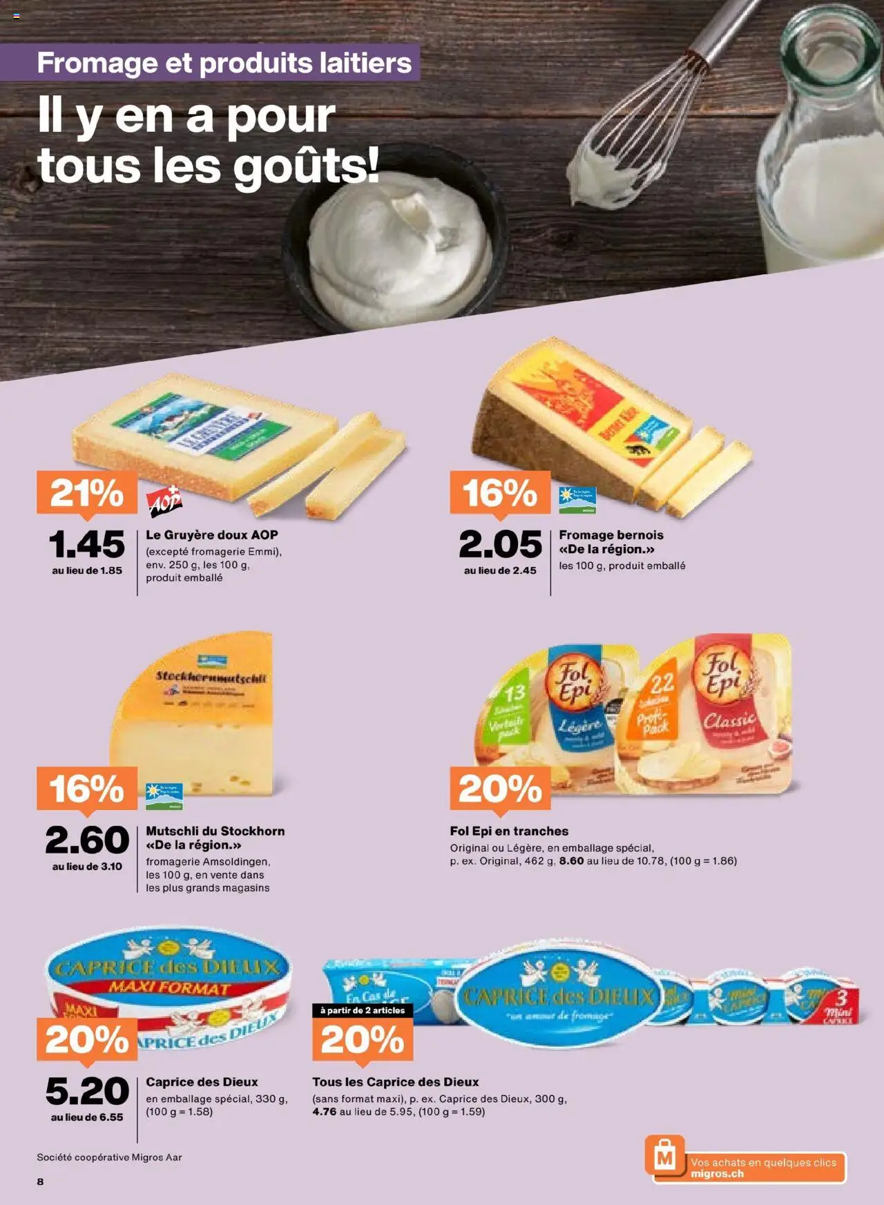 Migros Aktionen FR ab 29.07.2025 | Seite: 8