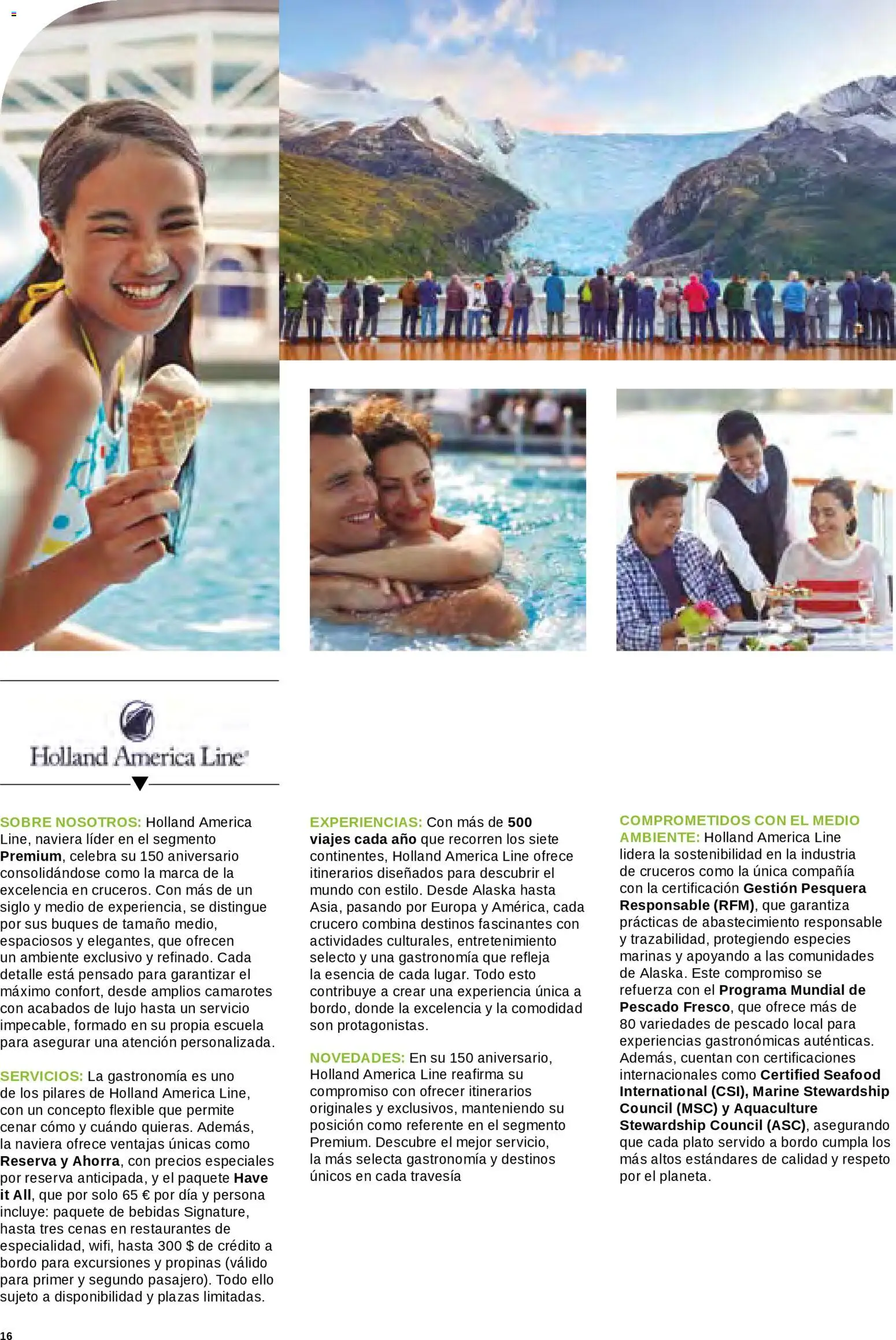 Viajes El Corte Inglés Cruceros marítimos │ válido desde el 01.01.2026 | Página: 17 | Productos: Pescado