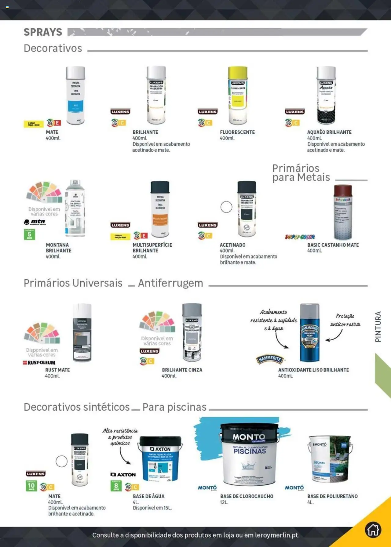 Leroy Merlin Catálogo │ válido de 18.11.2024 | Página: 305 | Produtos: Agua, Piscina, Piscinas, Base