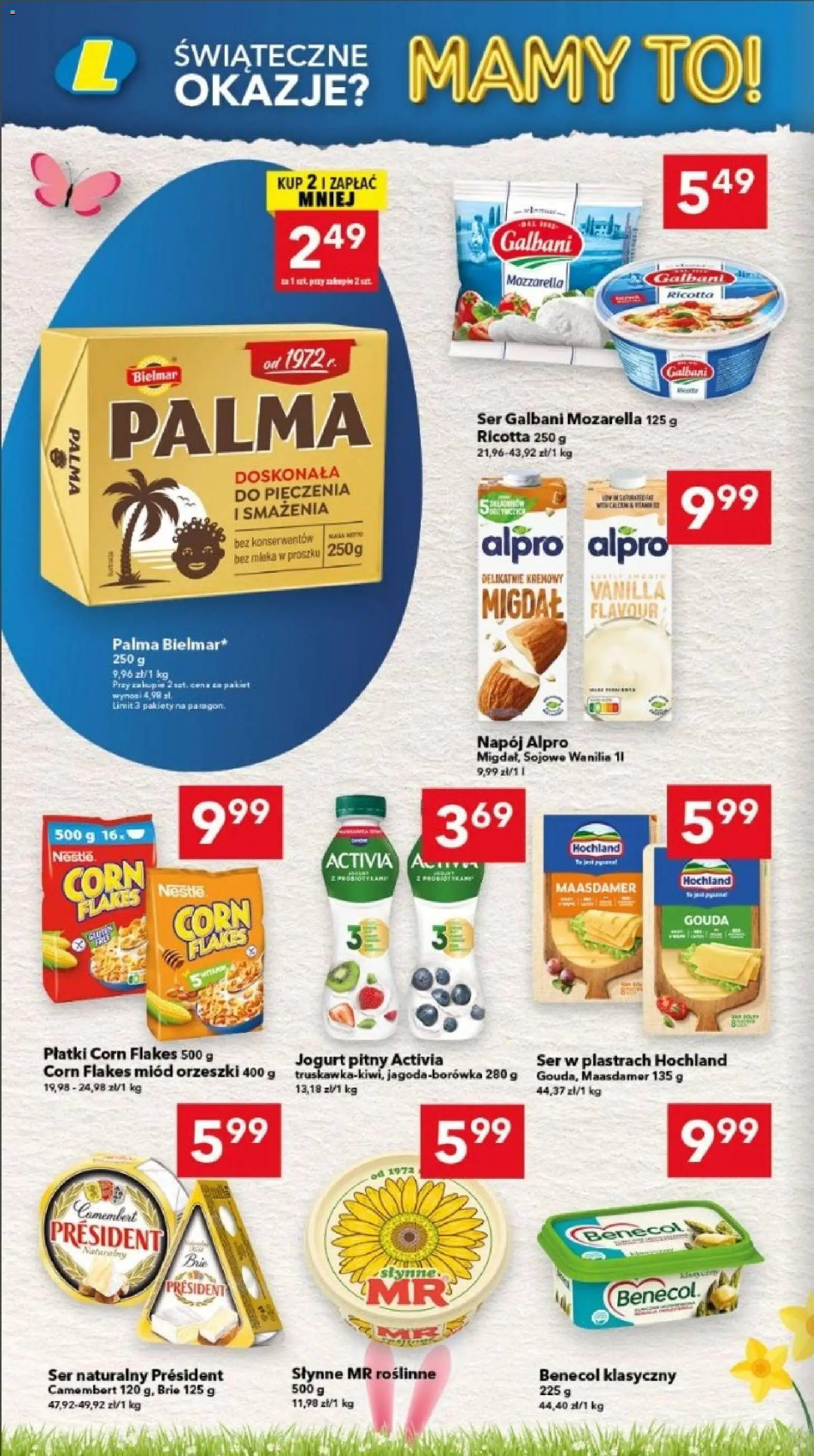 Lewiatan gazetka - Legnica od 12.03.2026 | Strona: 6 | Produkty: Miód, Alpro, Jogurt, Mozzarella