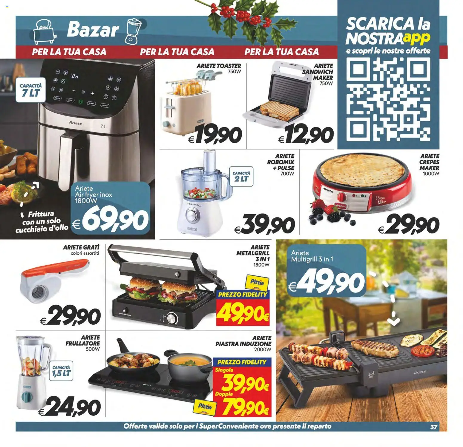 Volantino SuperConveniente del 05.12.2025 | Pagina: 37 | Prodotti: Frullatore