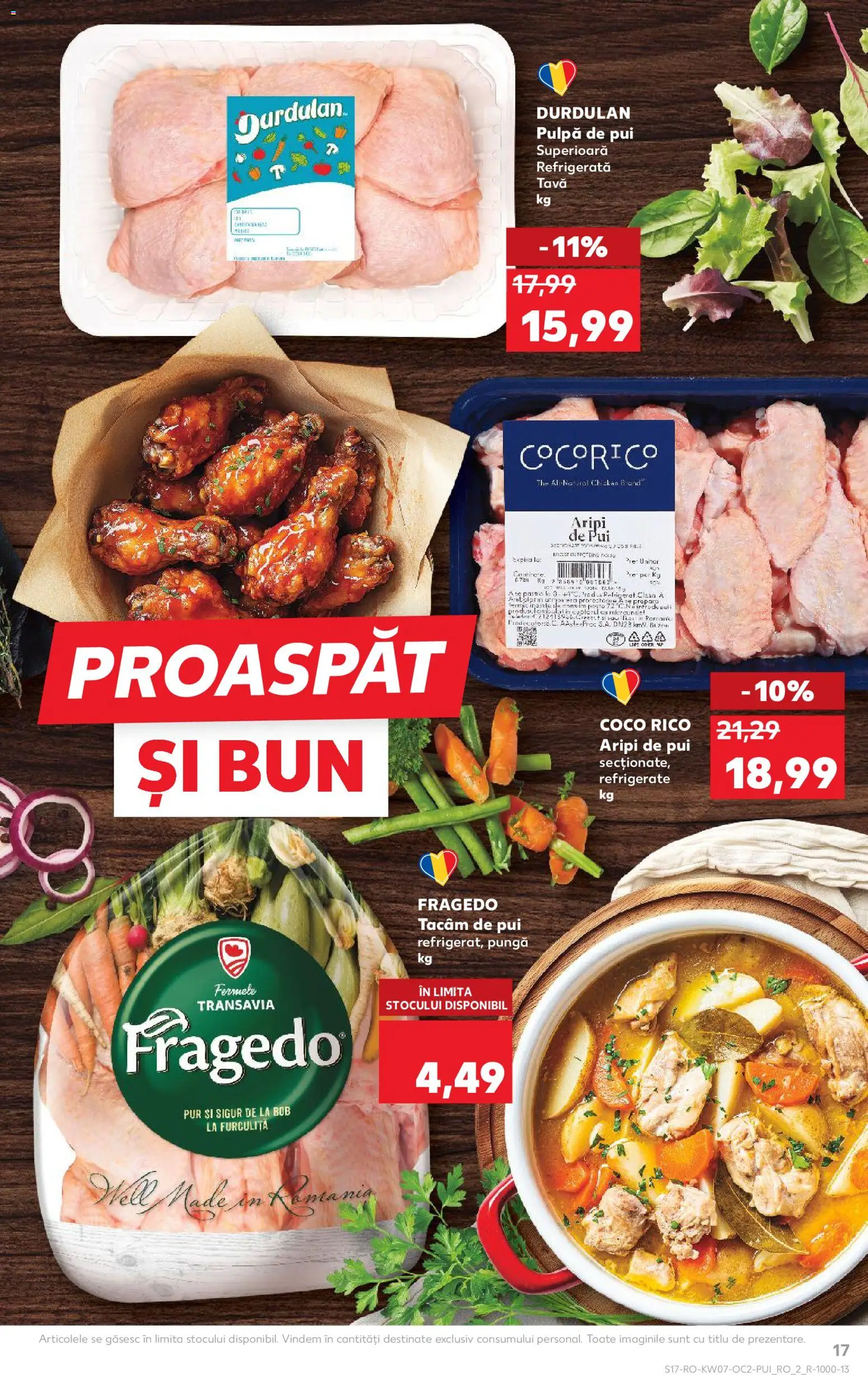 Kaufland RO akciós ujság - amely érvényes a következő dátumtól: 11.02.2026 | Oldal: 17
