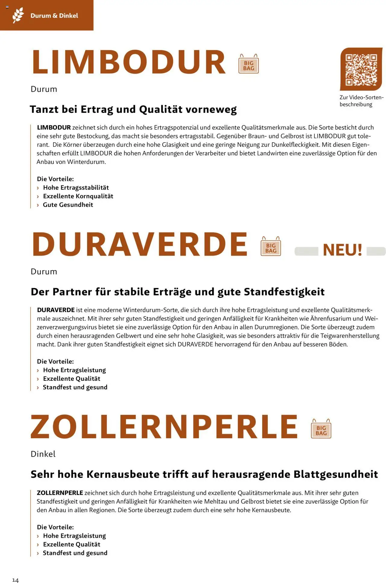 Lagerhaus Saatzeitung Herbst Trockengebiet gültig ab 01.09.2025 | Seite: 14