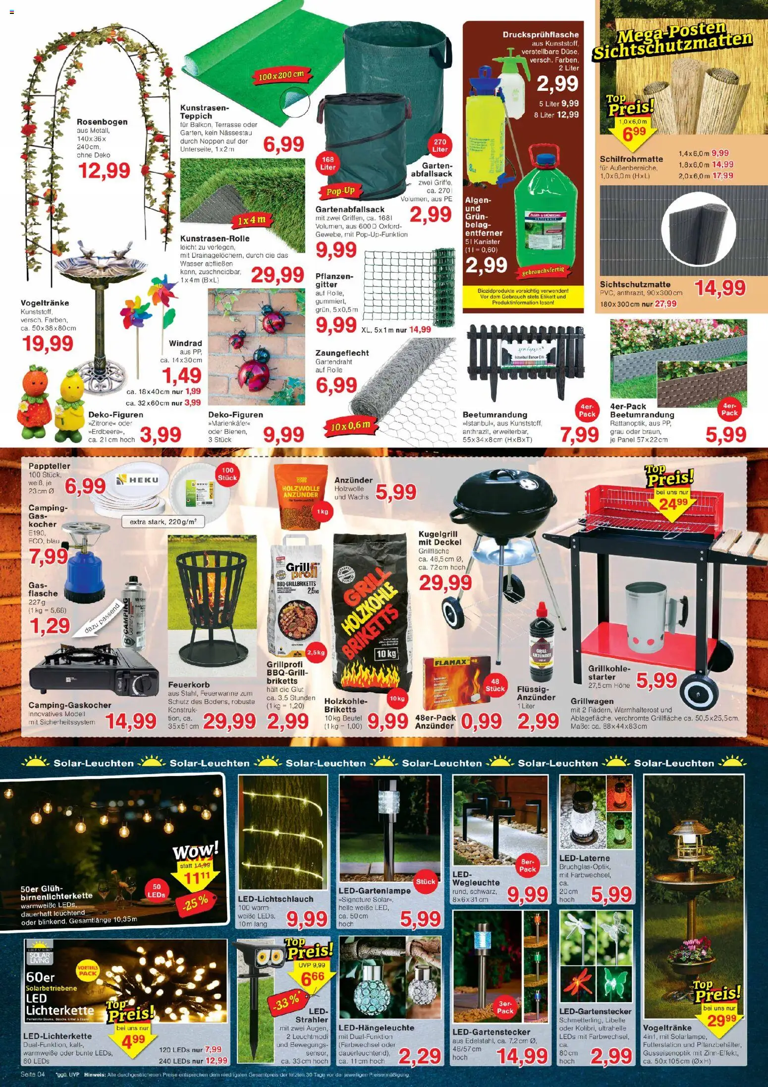 Jawoll Neueröffnungs Prospekt: Dorf Mecklenburg und Schwerin  – gültig ab 13.04.2026 | Seite: 4 | Produkte: Grill, Knorr, Grapefruit, Kiwi