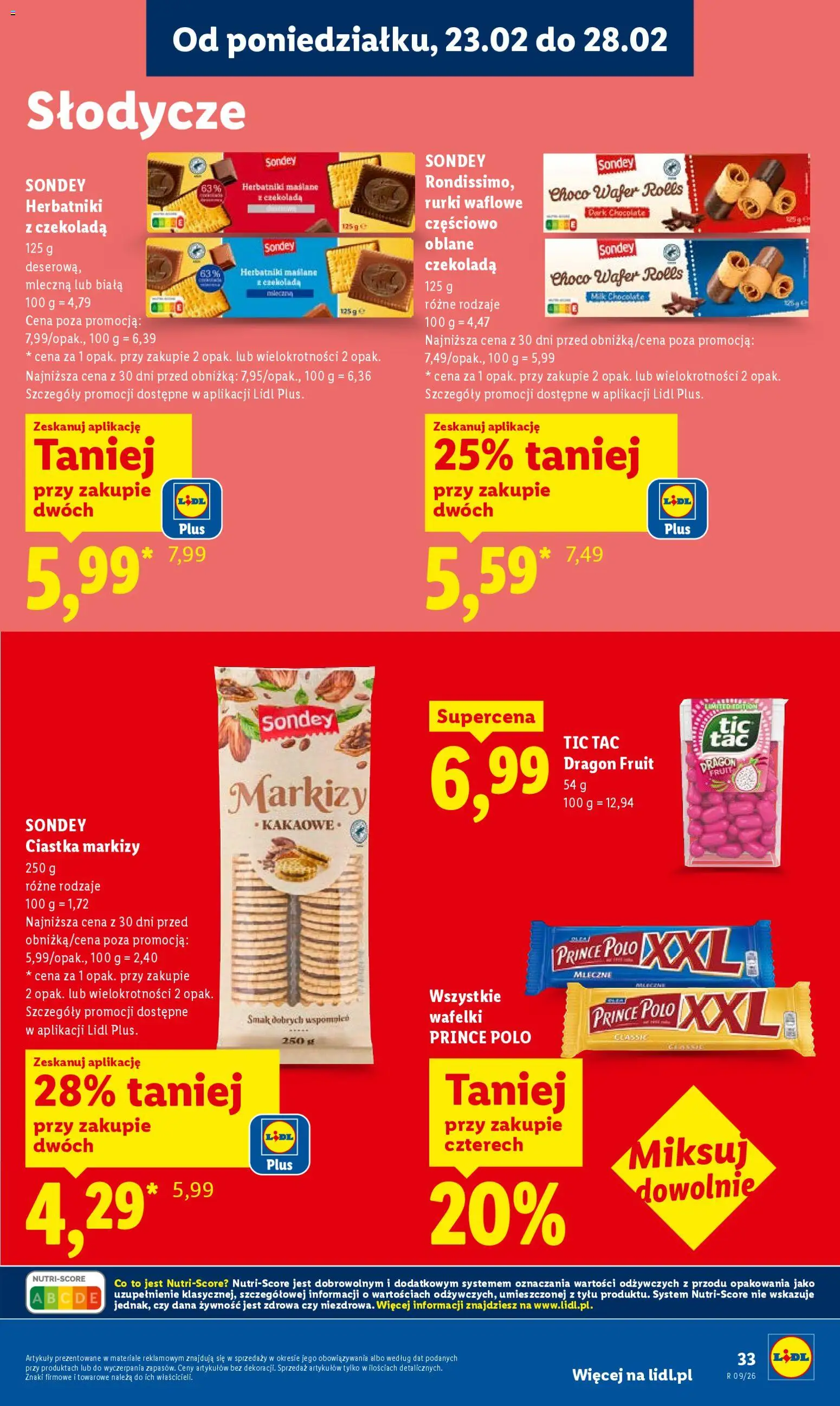 Lidl Polsko leták od 23.02.2026 | Strana: 33 | Produkty: Tác