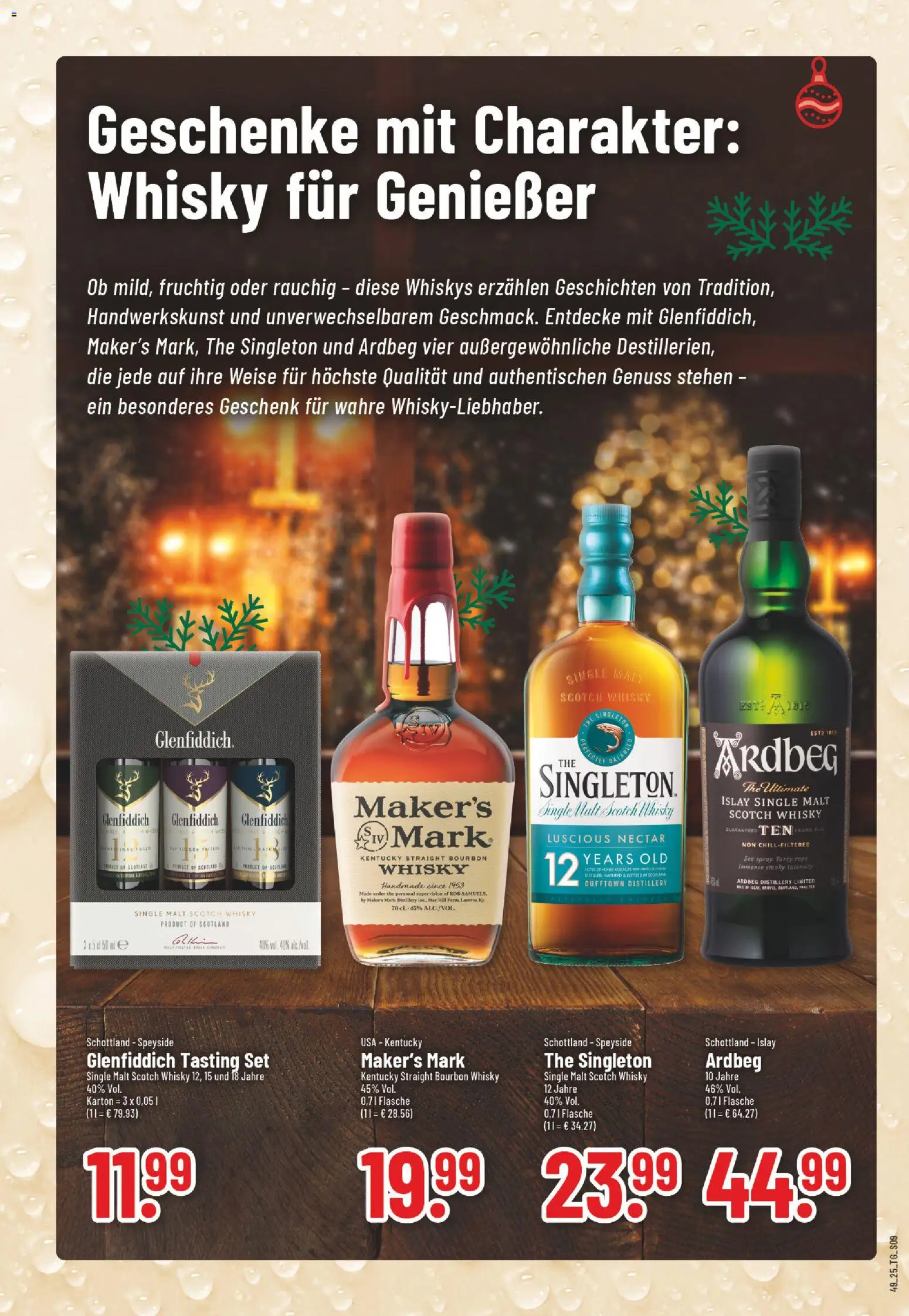 Trinkgut Prospekt – gültig ab 01.12.2025 | Seite: 9 | Produkte: Whisky, Bourbon
