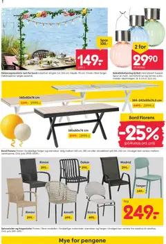 Forhåndsvisning av Rusta kundeavis gyldig fra 27.04.2026 | Side: 4 | Produkter: Lys, Bord