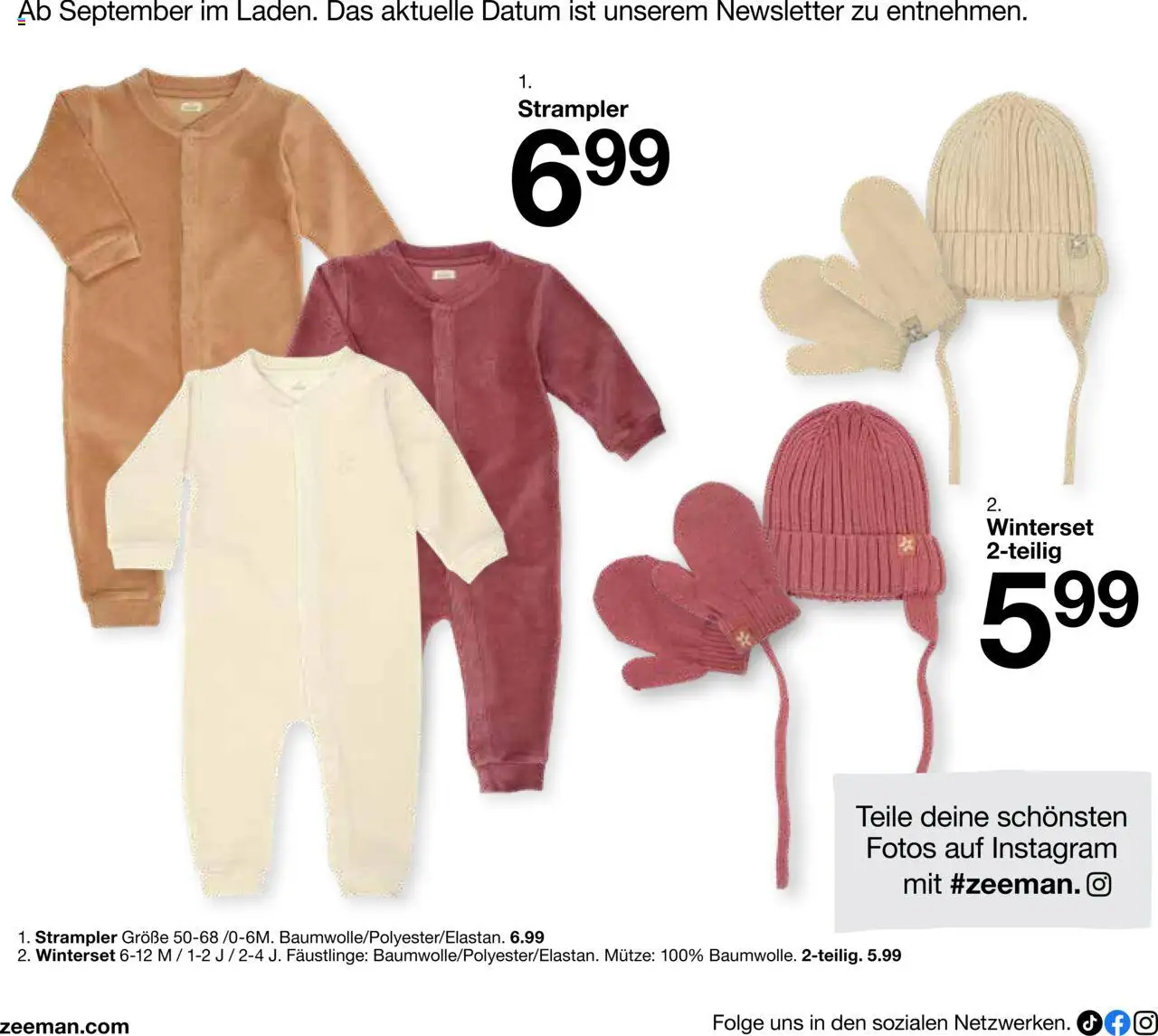 Zeeman Babyprospekt - gültig ab dem 18.07.2025 | Seite: 8