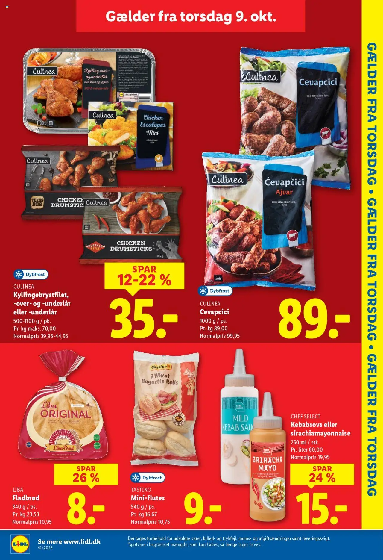 Lidl tilbudsavis – gyldig fra 05.10.2025 | Side: 3 | Produkter: Brød, Søm