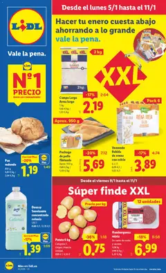 Vista previa Lidl folleto válido desde el 05.01.2026