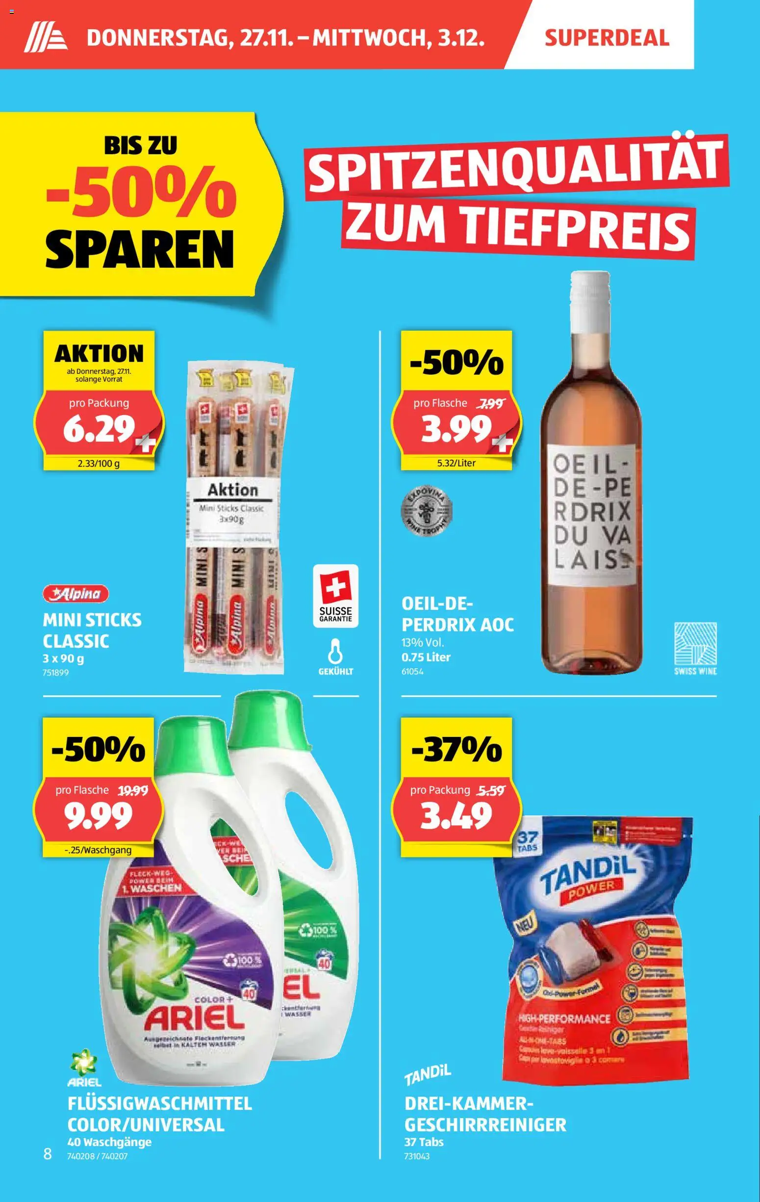 Aldi - Black Friday – gültig ab 27.11.2025 | Seite: 9 | Produkte: Wasser