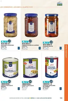 METRO - Prévisualisation de METRO - Restauration rapide valide à partir de 24.04.2025 | Page: 123 | Produits: Tomates séchées, Tomates, Livre