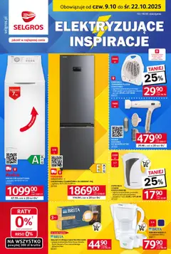 Pogląd oferty "Selgros cash&carry Gazetka - Elektro AGD" - ważna od 09.10.2025