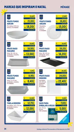 Pré-visualização Makro Marcas que Inspiram o Natal válido de 17.11.2025 | Página: 26 | Produtos: Tigela