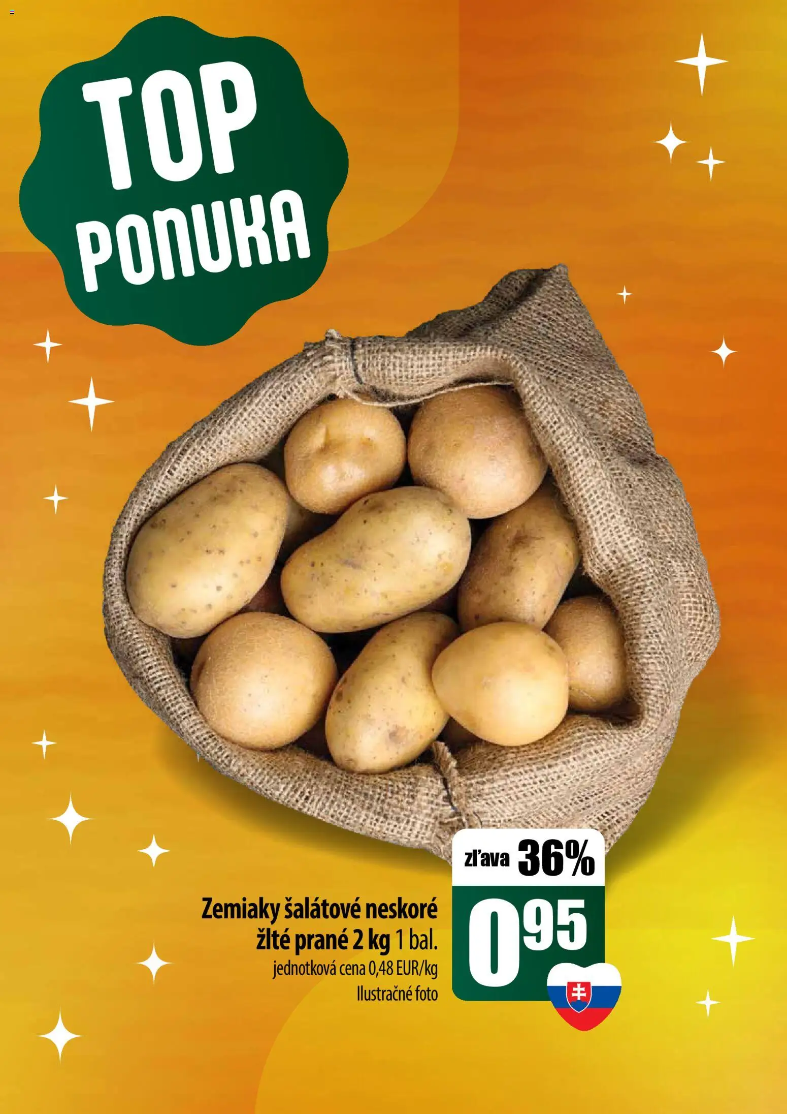 Nové COOP Jednota akcie – leták je platný od 18.12.2025 | Strana: 5 | Produkty: Zemiaky