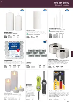 Office Depot - Kontorskatalog 2024   - Förhandsvisning av reklamblad från butik Office Depot aktuell från 15.02.2024 | Sida: 299 | Produkter: Batterier, Värmeljus, Ljus