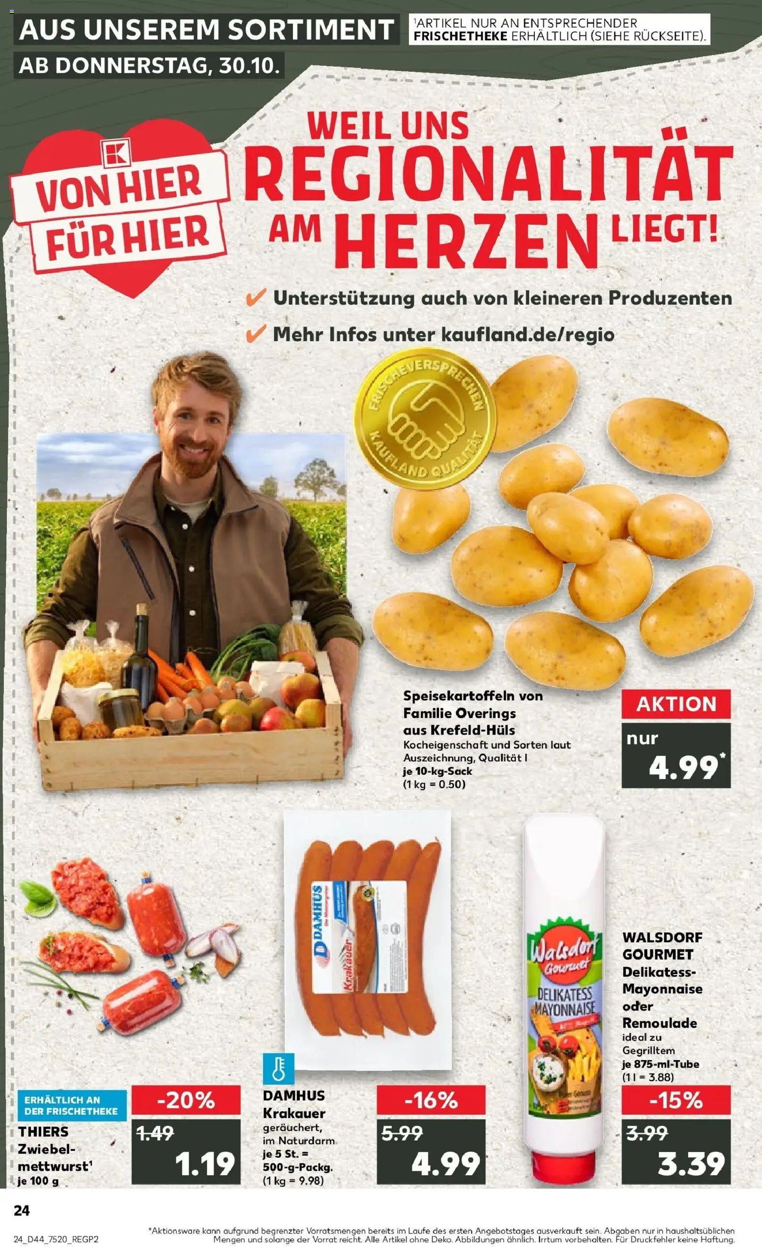 Kaufland prospekt Borken	 – gültig ab 30.10.2025 | Seite: 24 | Produkte: Mayonnaise