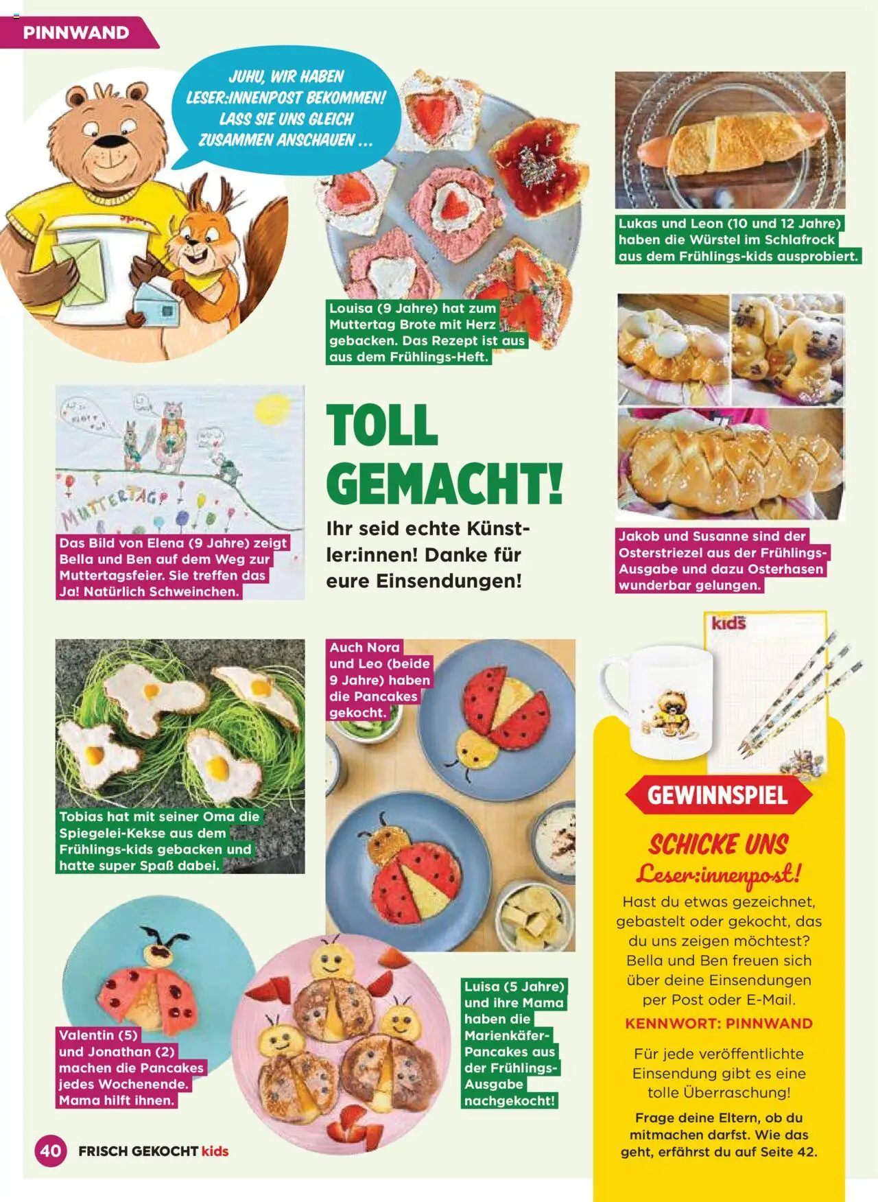 Billa Frisch Gekocht Kids 2025 gültig ab 01.09.2025 | Seite: 40