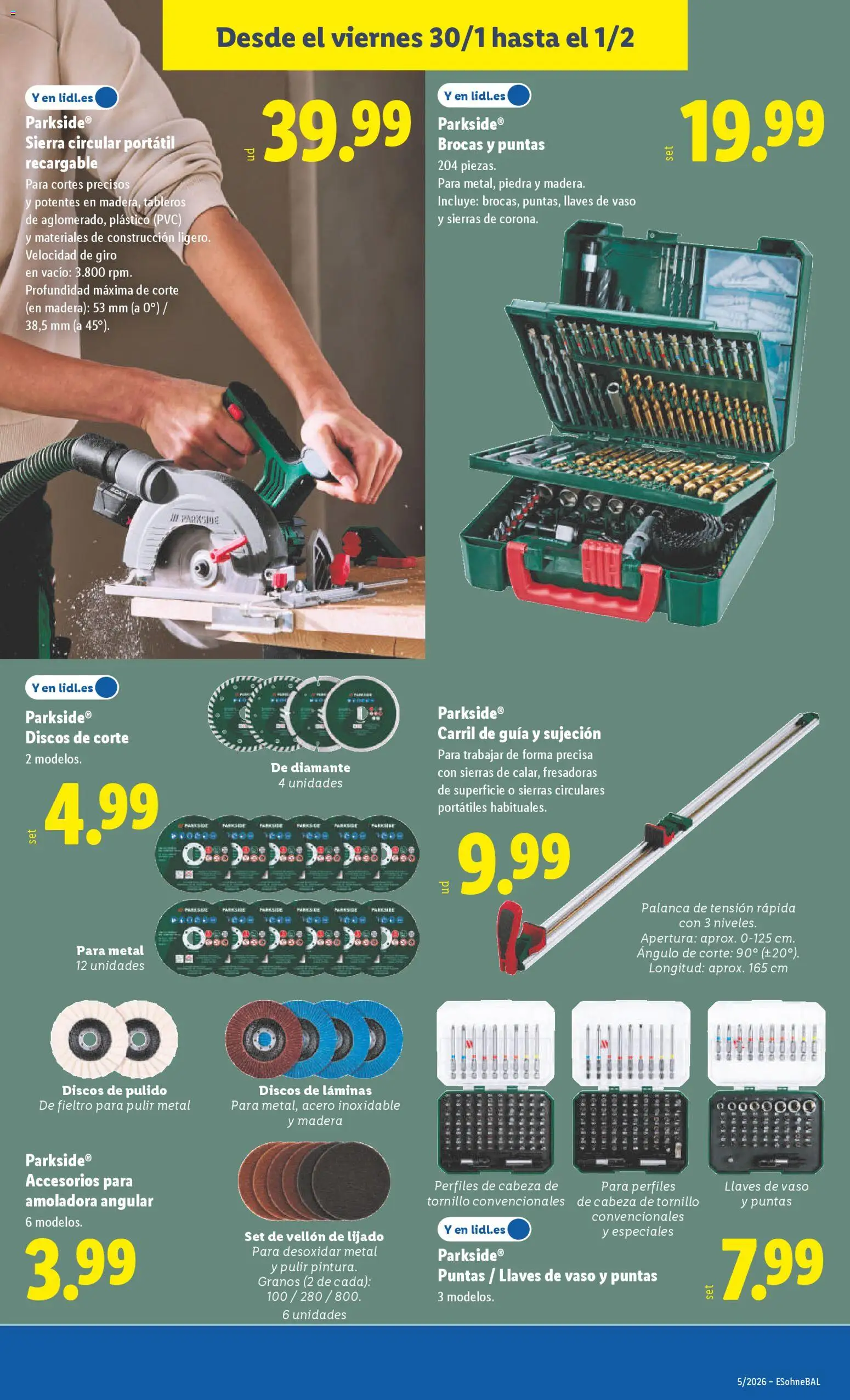 Lidl folleto de bazar │ válido desde el 26.01.2026 | Página: 19