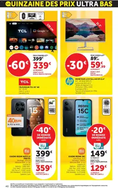 Hyper U - Prévisualisation de Hyper U catalogue valide à partir de 10.03.2026 | Page: 40 | Produits: Moniteur, USB, Televiseur, Batterie