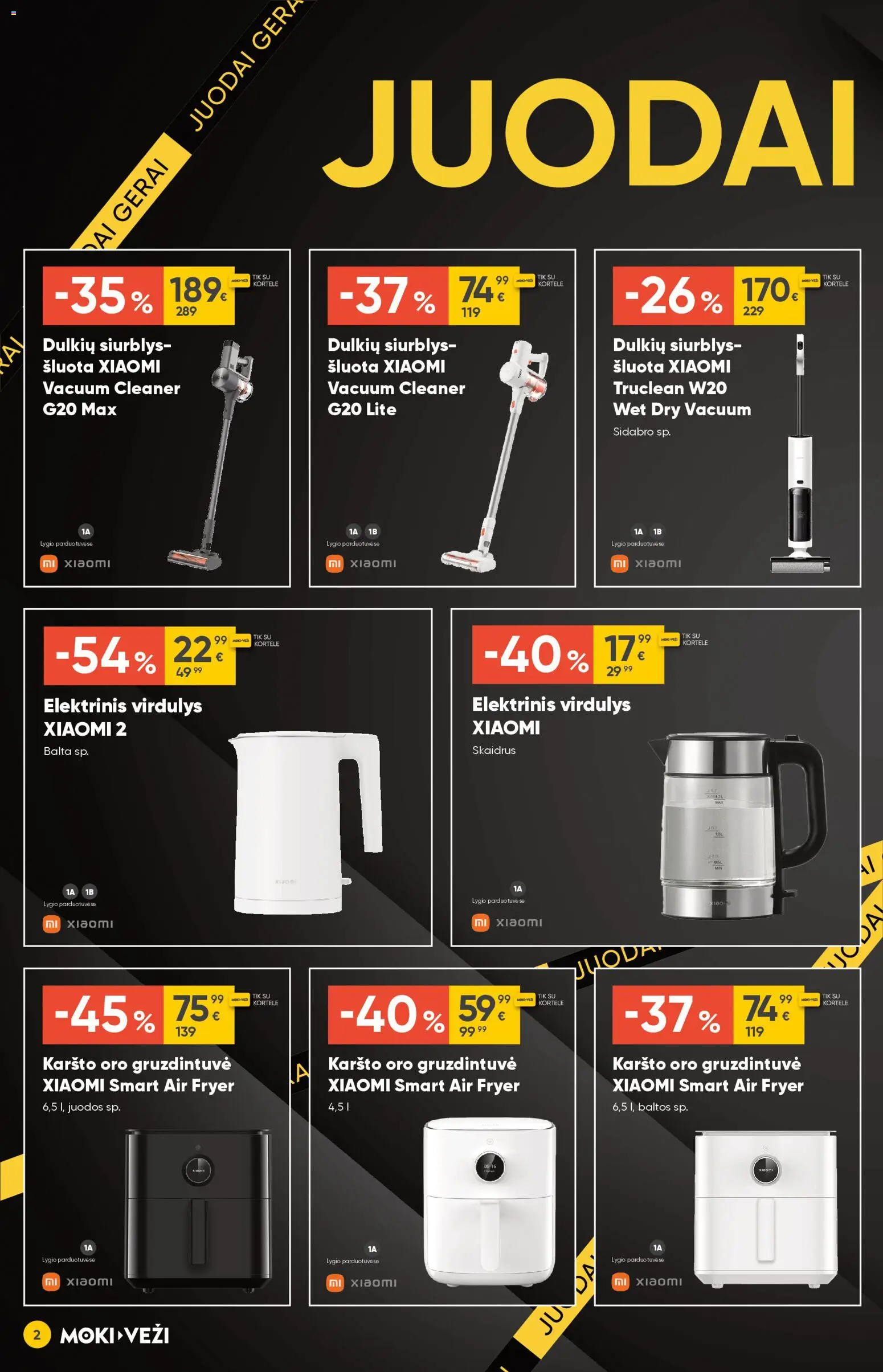 MOKI VEŽI akcijos nuo 13.11.2025 | Puslapis: 2 | Prekių: Virdulys