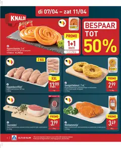 Aldi folder week 15 - Voorbeeld van een folder van Aldi, geldig van 07.04.2026 | Pagina: 4 | Producten: Sós kalács, Kippengehakt, Gewicht, Kip