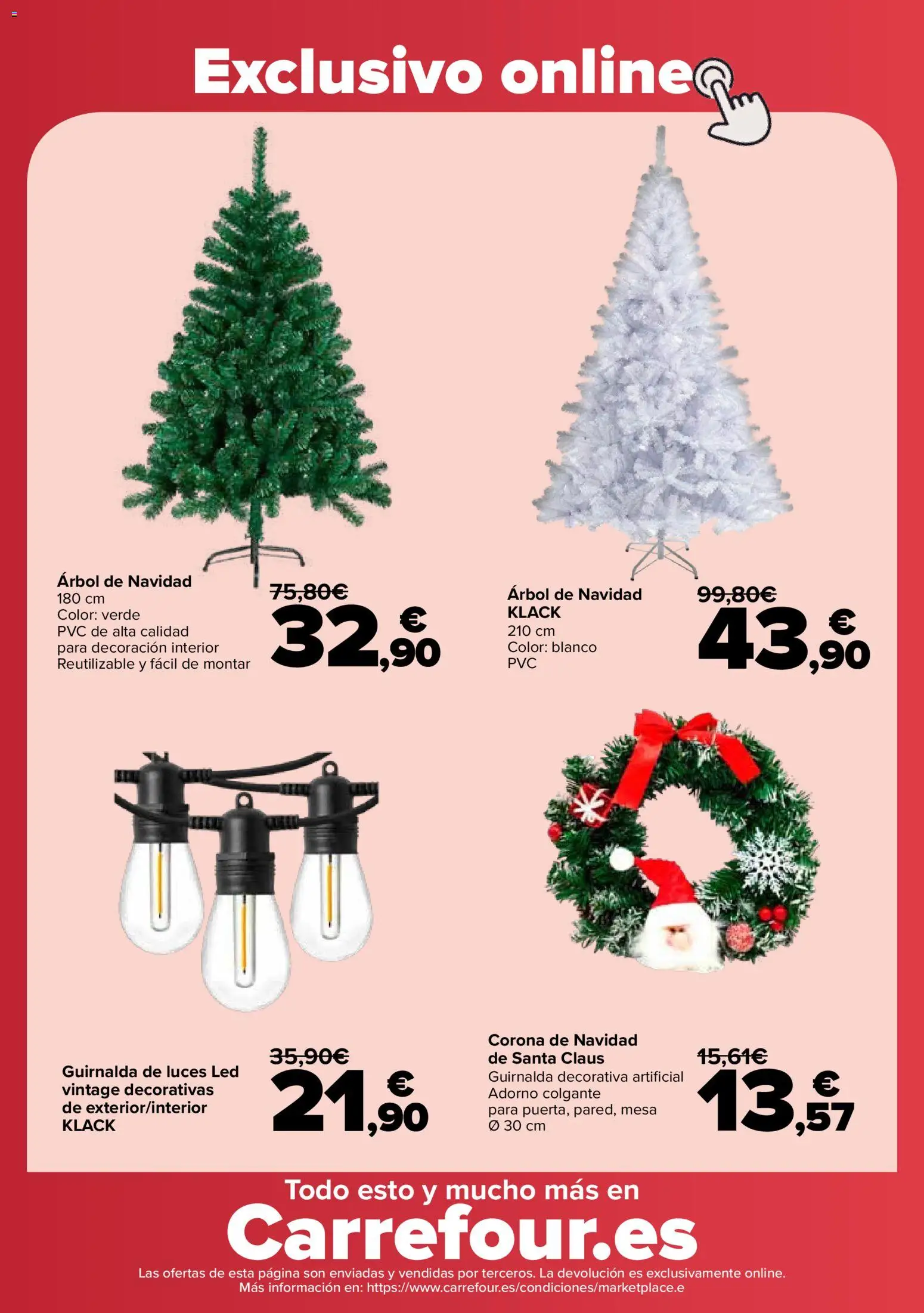 Carrefour Decoración │ válido desde el 11.11.2025 | Página: 32 | Productos: Mesa