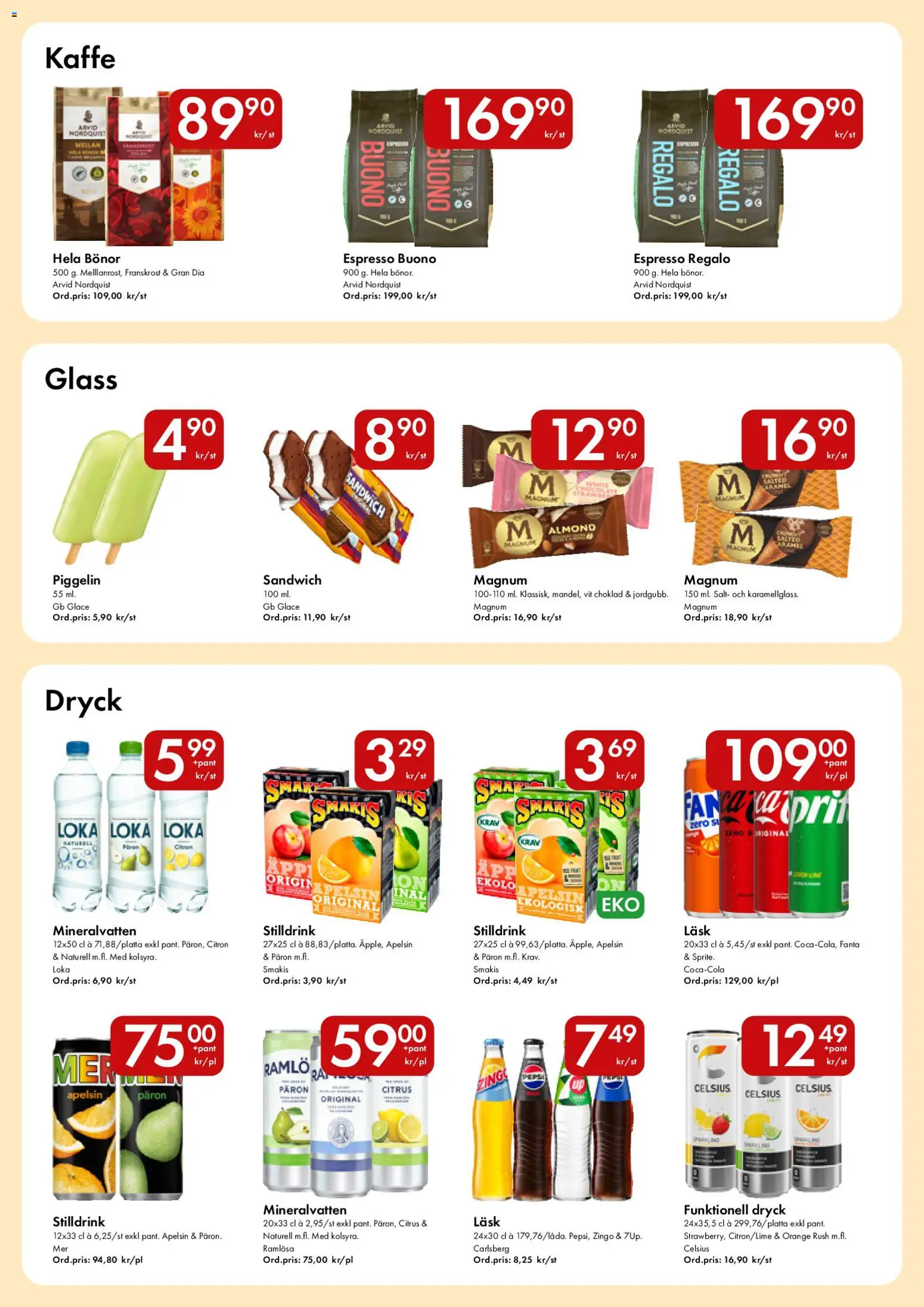 Snabbgross reklamblad aktuell från 09.03.2026 | Sida: 13 | Produkter: Piggelin, Choklad, Apelsin, Citron