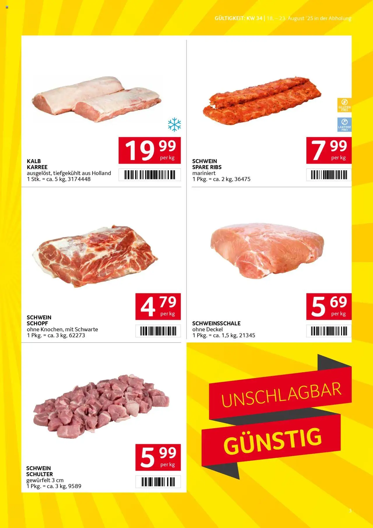 Transgourmet Flugblatt gültig ab 17.08.2025 | Seite: 3