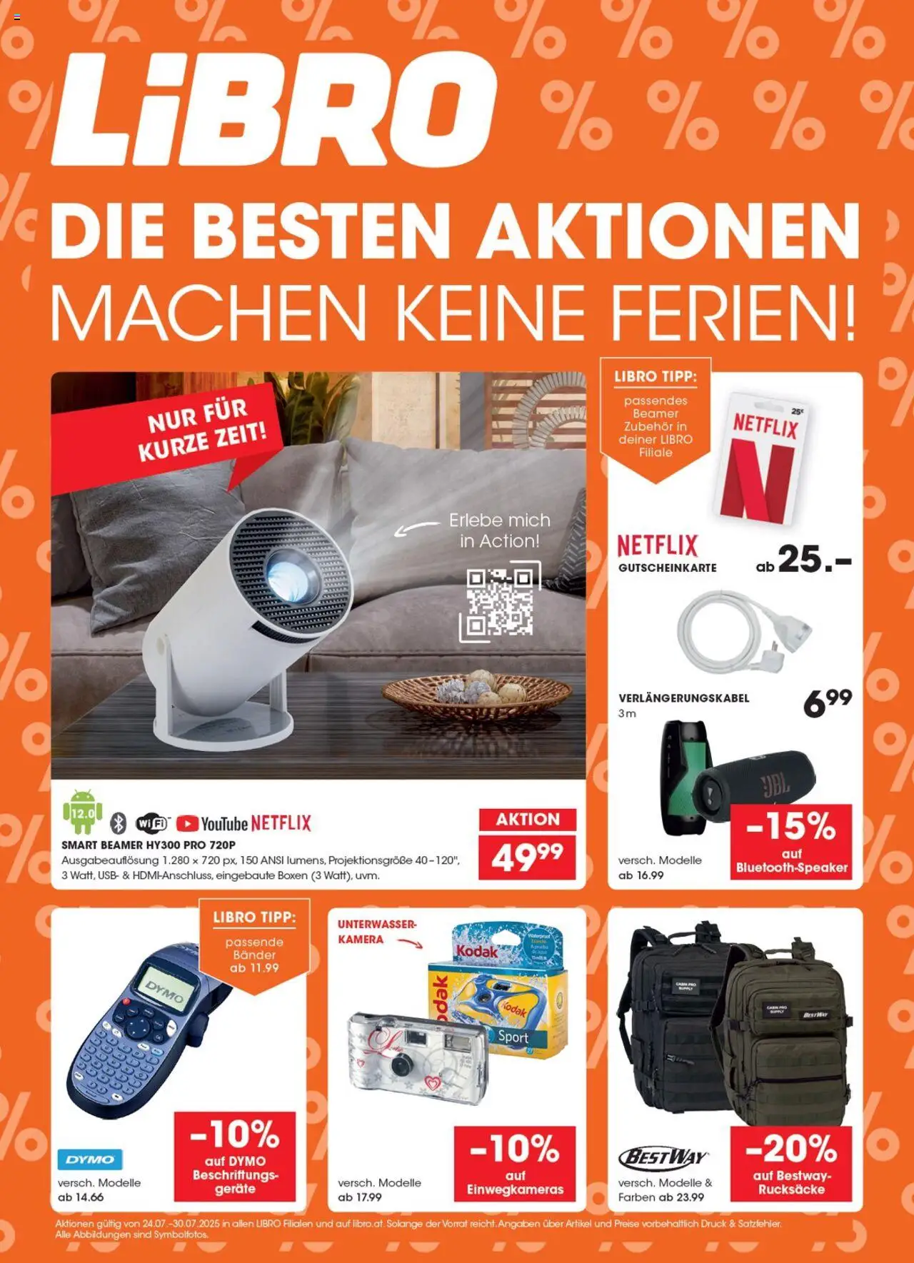 Libro Flugblatt gültig ab 24.07.2025 | Seite: 1 | Produkte: Kamera, USB
