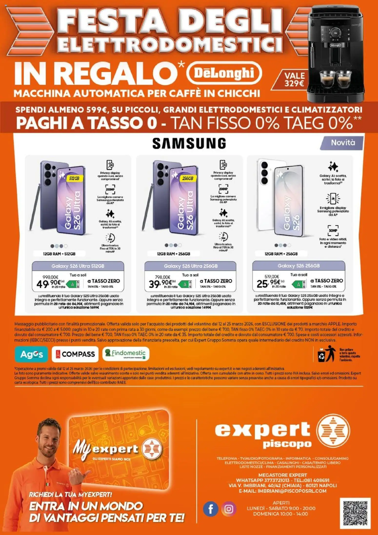 Volantino Expert del 12.03.2026 | Pagina: 39 | Prodotti: Caffè, Tè, Video, Terra