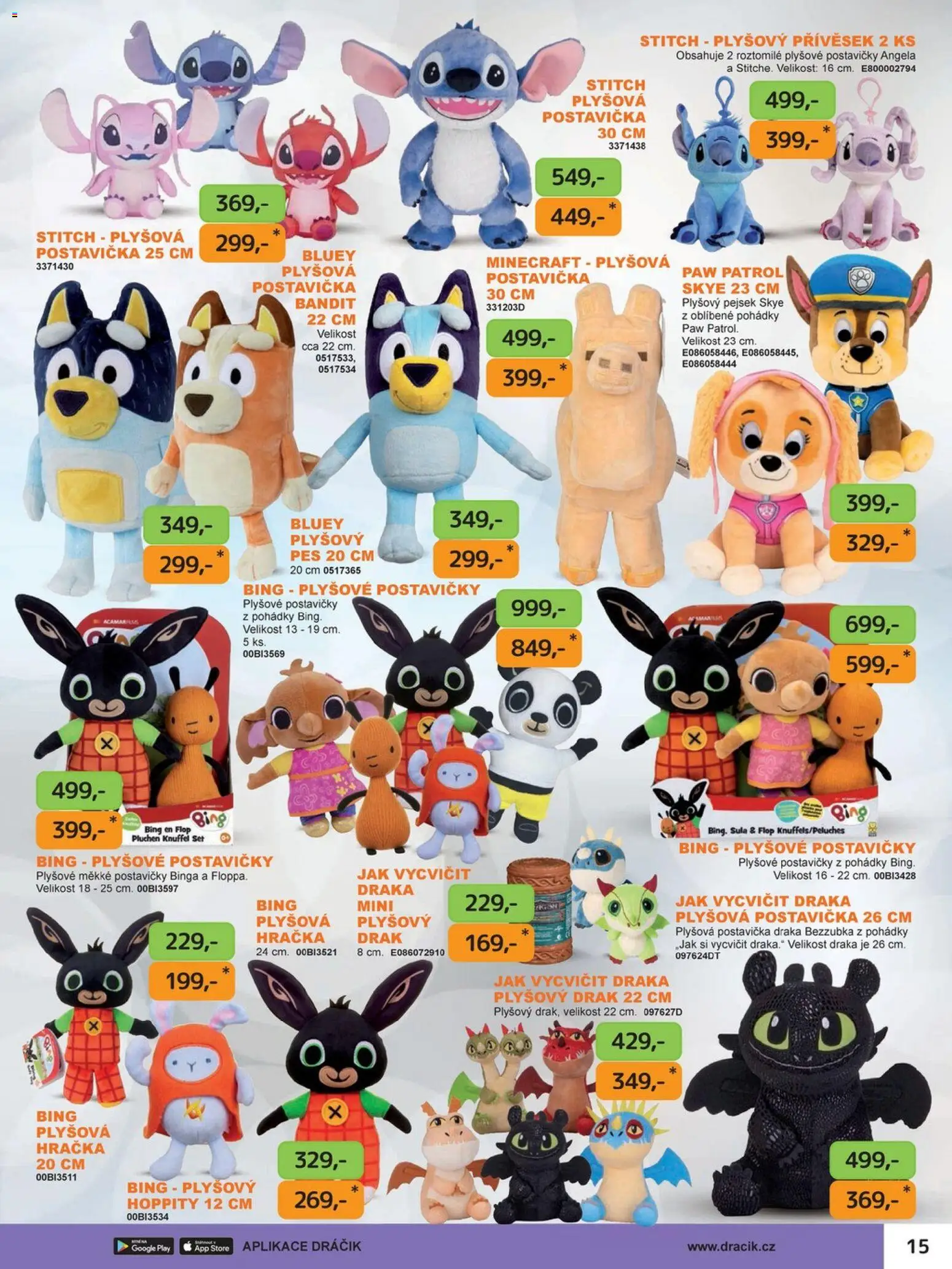 Dráčik leták od 03.10.2025 | Strana: 17 | Produkty: Pes, Stitch