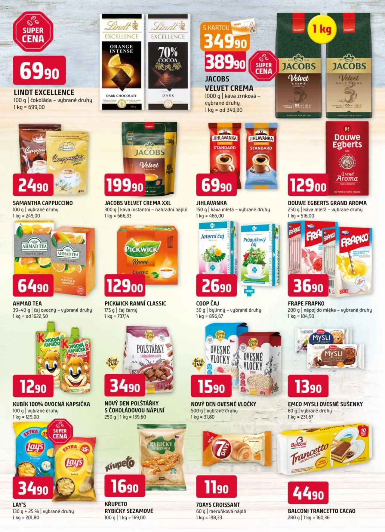 Terno leták od 10.09.2025 | Strana: 9 | Produkty: Emco Mysli, Jihlavanka, Mysli, Jacobs velvet