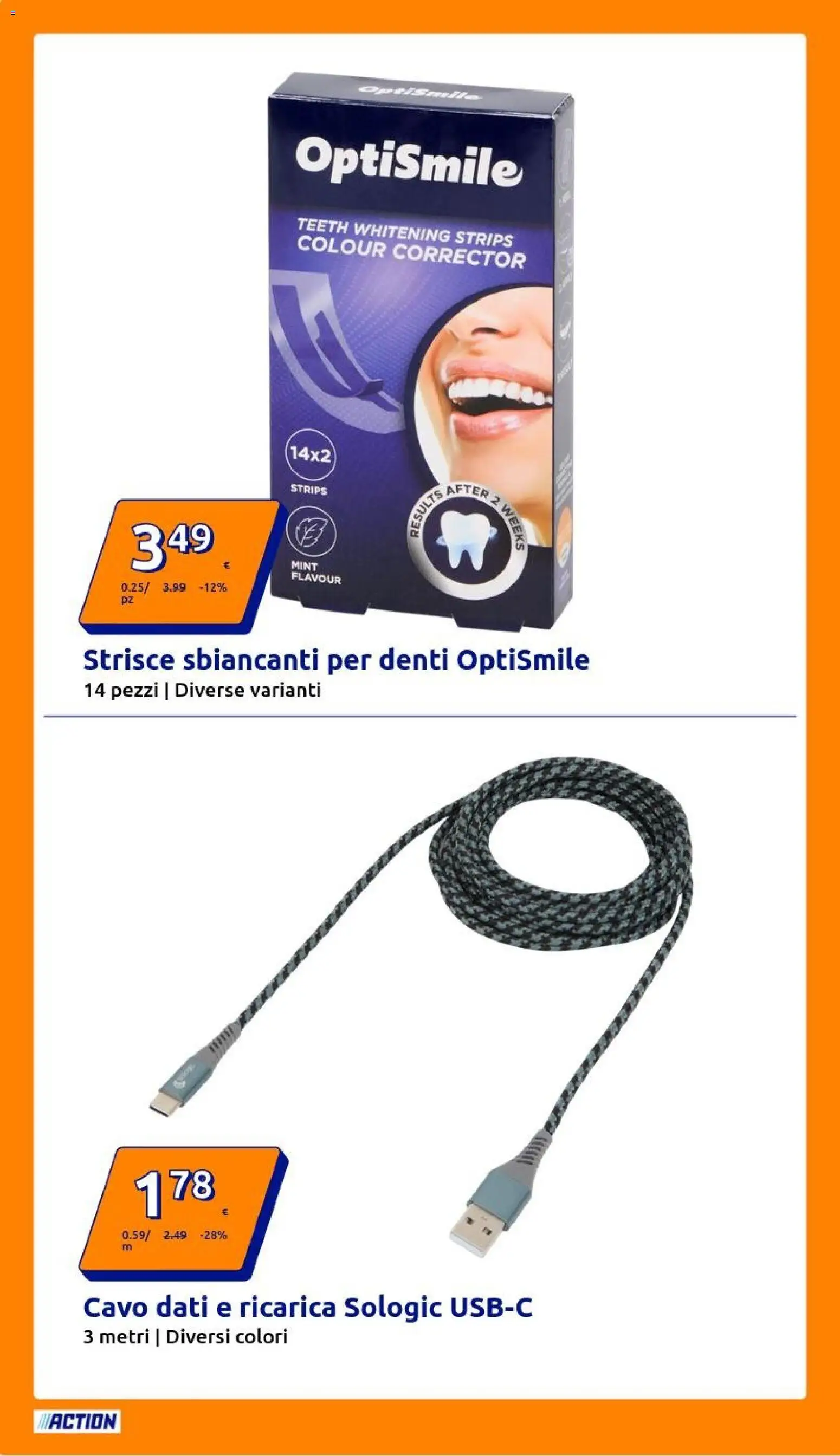Volantino Action del 19.11.2025 | Pagina: 14 | Prodotti: Cavo
